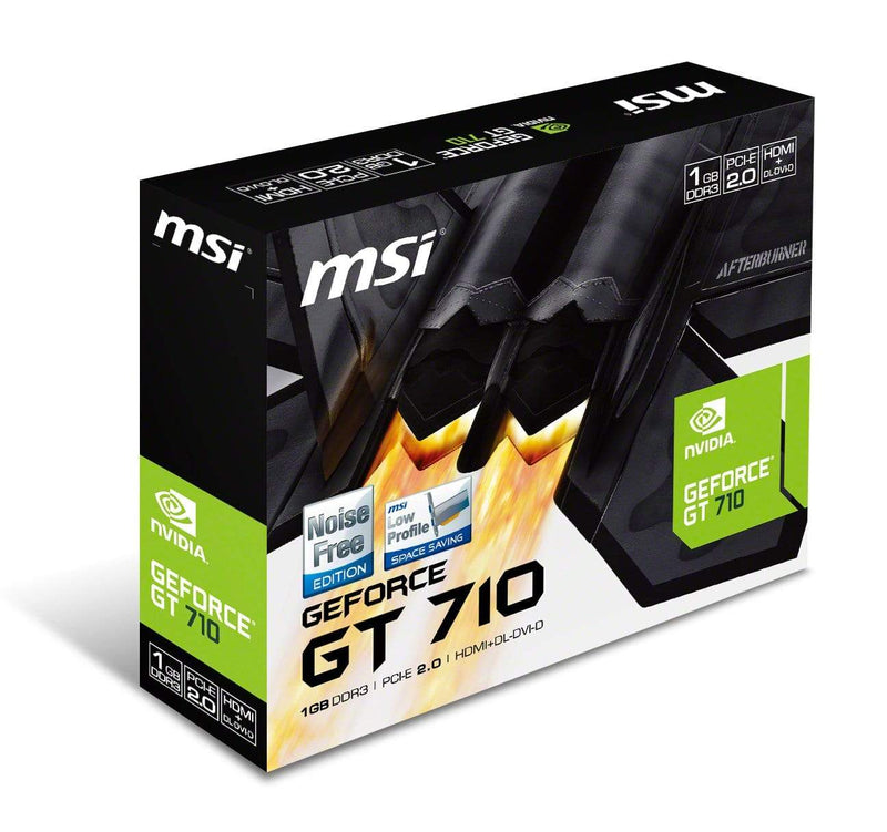 MSI Nvidia GeForce GT 710 V809-1899R Graphics Card - GT710 1GD3H LP