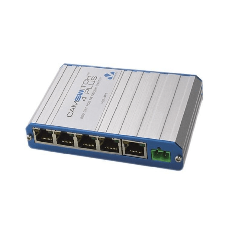 Veracity CamSwitch 4 Plus 5-port 802.3at PoE Network Switch VCS-4P1