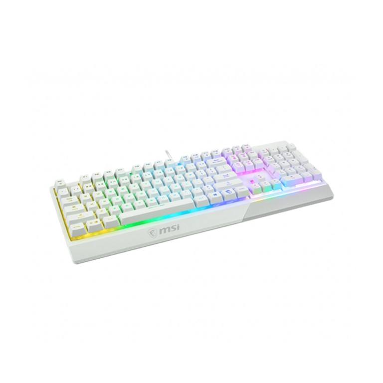 MSI Vigor GK30 Wired Gaming Keyboard VIGOR GK30 WHITE US