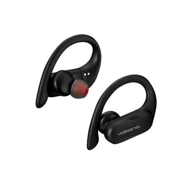 Volkano Sprint Series True Wireless Bluetooth Earbuds - Black VK-1112-BK