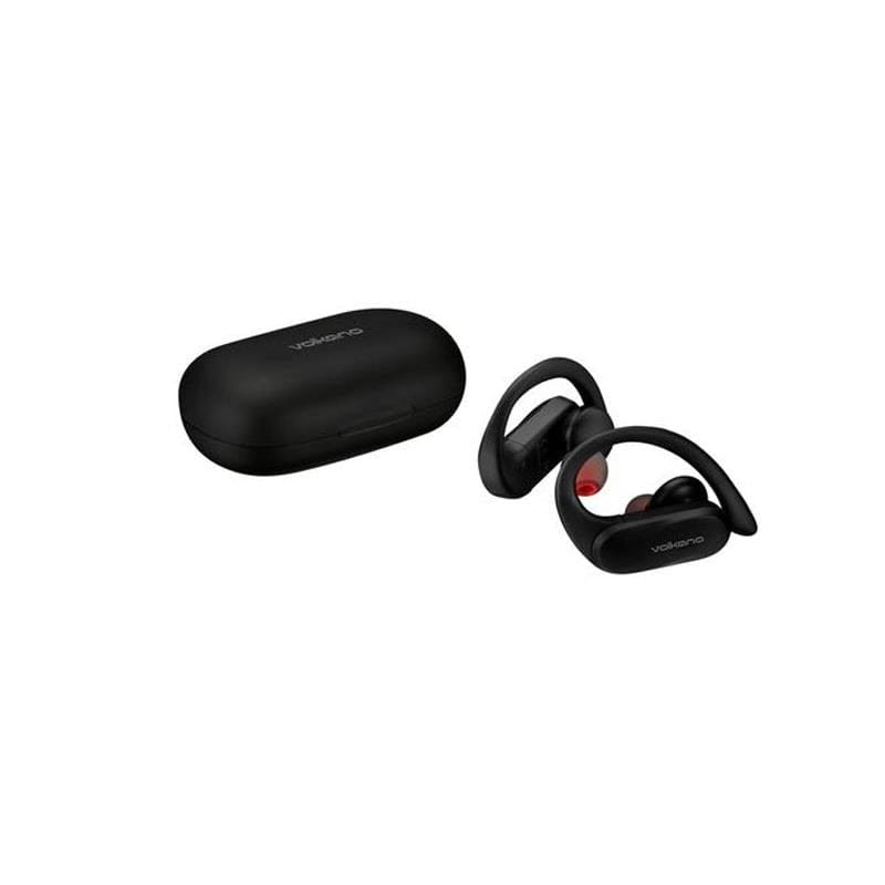 Volkano Sprint Series True Wireless Bluetooth Earbuds - Black VK-1112-BK