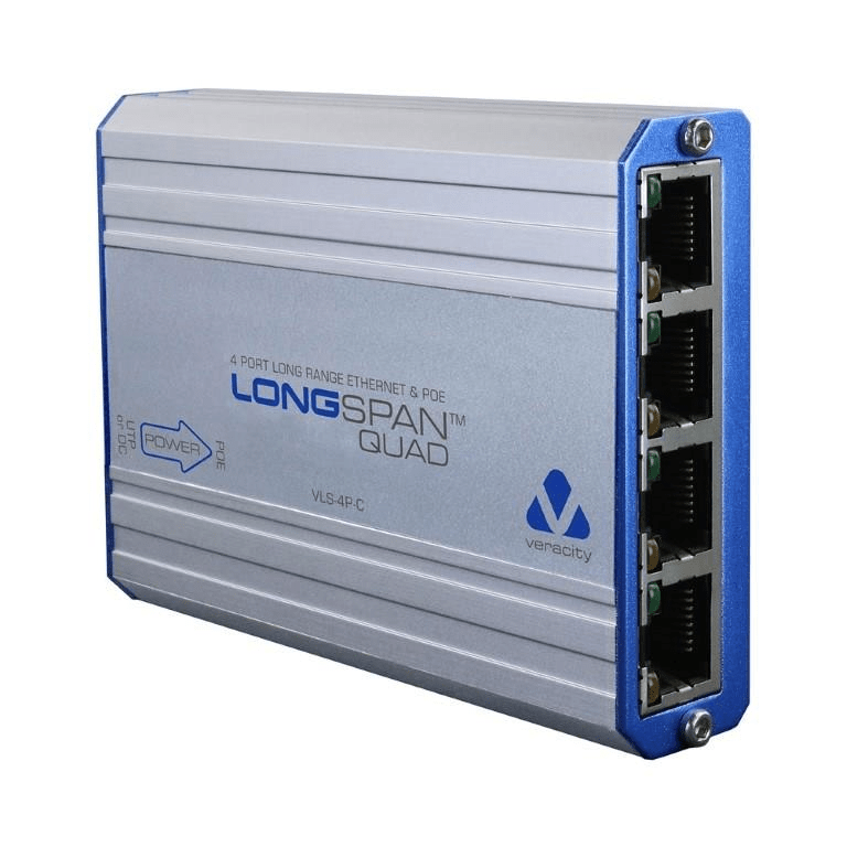 Veracity LongSpan Quad 4port Long Range Range Extender with