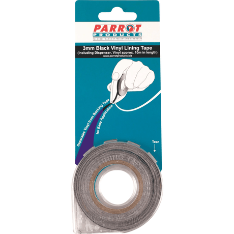 Parrot Vinyl Lining Tape 10m 3mm Blue VT7005