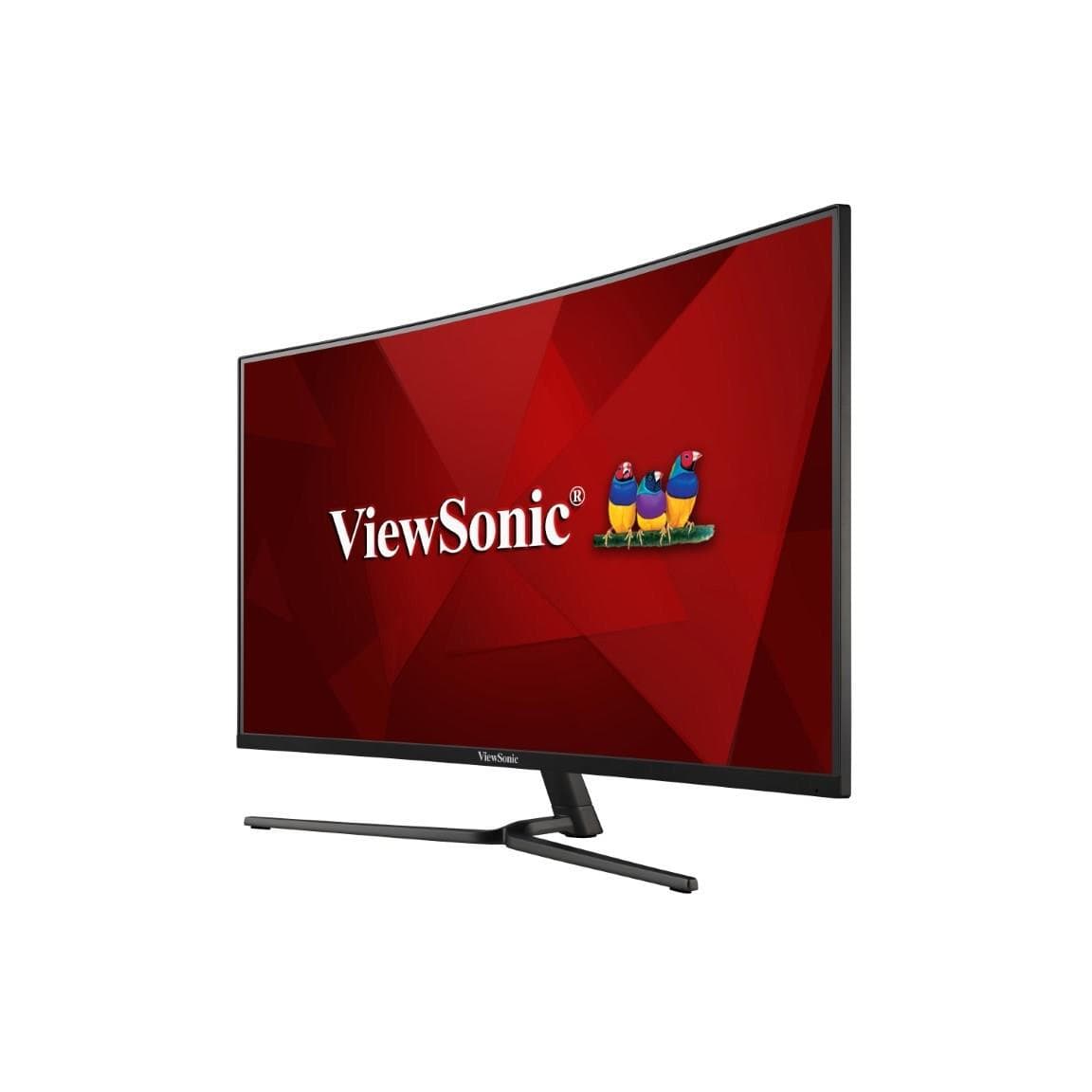 Viewsonic 32-inch 2560 x 1440p WQHD 16:9 60Hz 1ms VA LCD Curved Monitor VX32582KPCMHD