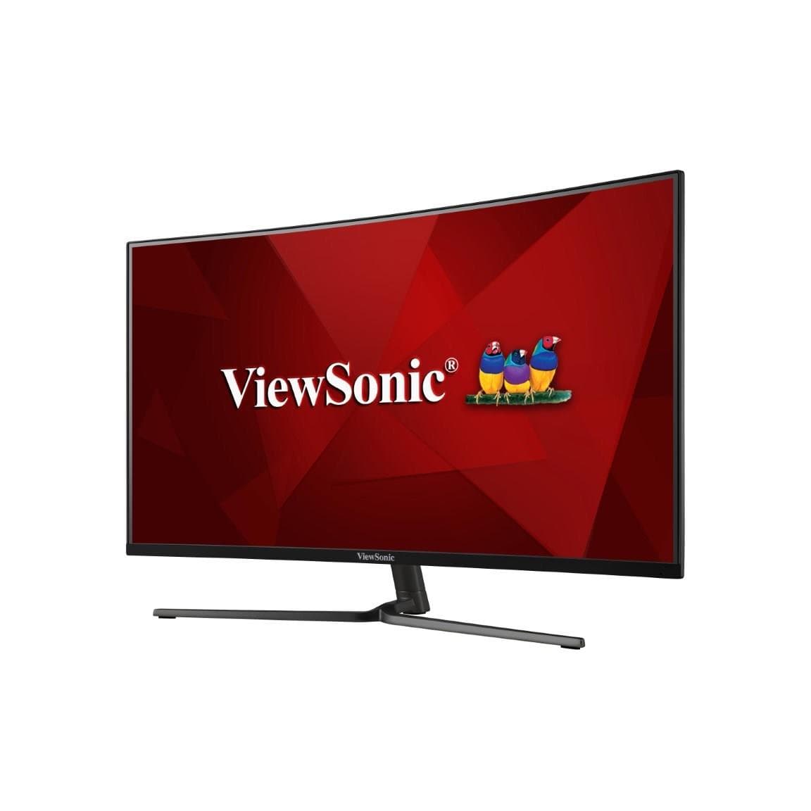 Viewsonic 32-inch 2560 x 1440p WQHD 16:9 60Hz 1ms VA LCD Curved Monitor VX32582KPCMHD