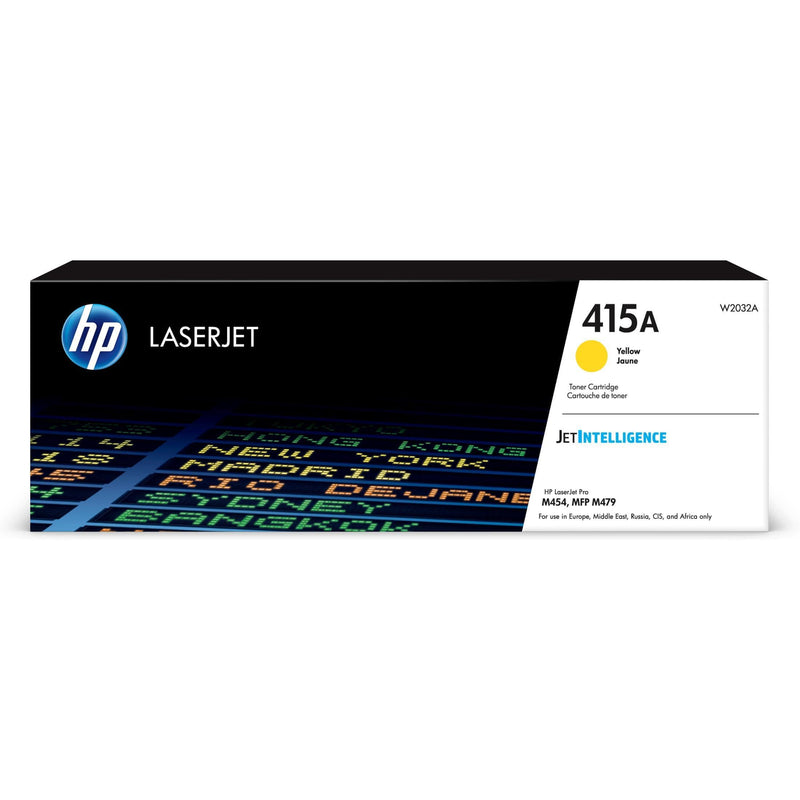HP 415A Yellow Toner Cartridge 2101 Pages Original W2032A Single-pack