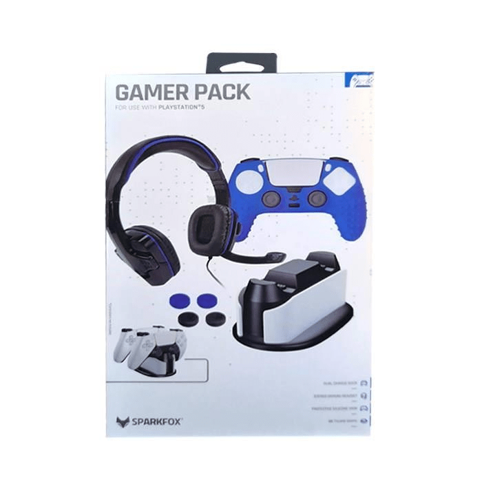 Sparkfox PlayStation 5 Combo Gamer Pack W20P506