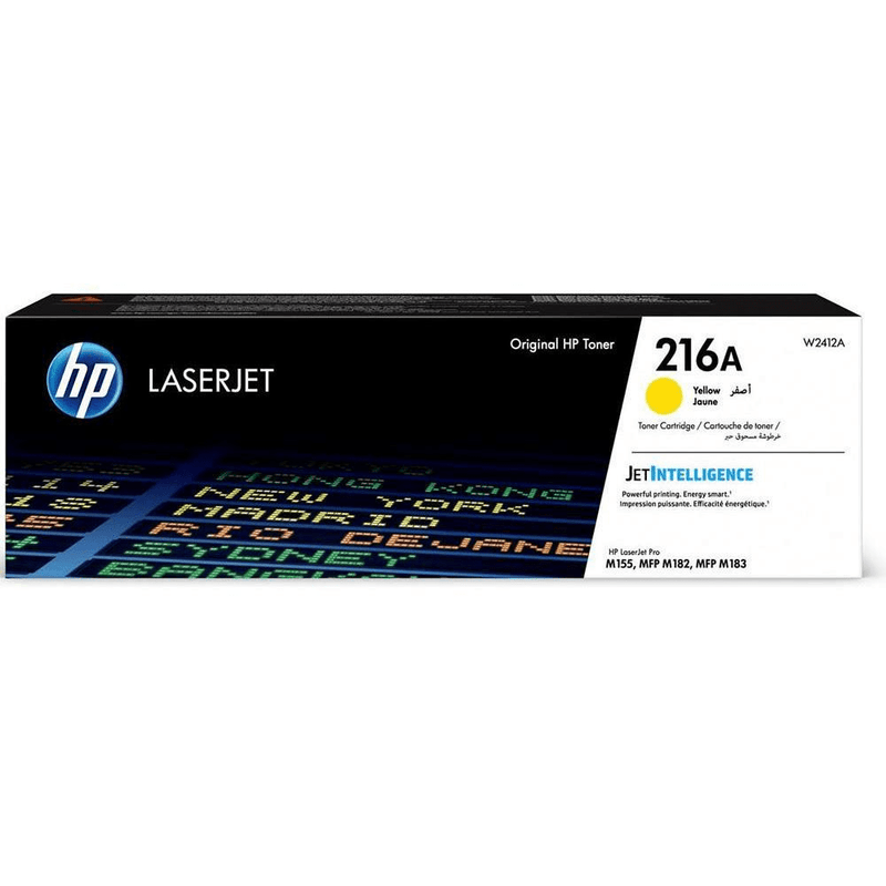 HP 216A Yellow Toner Cartridge 850 pages Original W2412A Single-pack