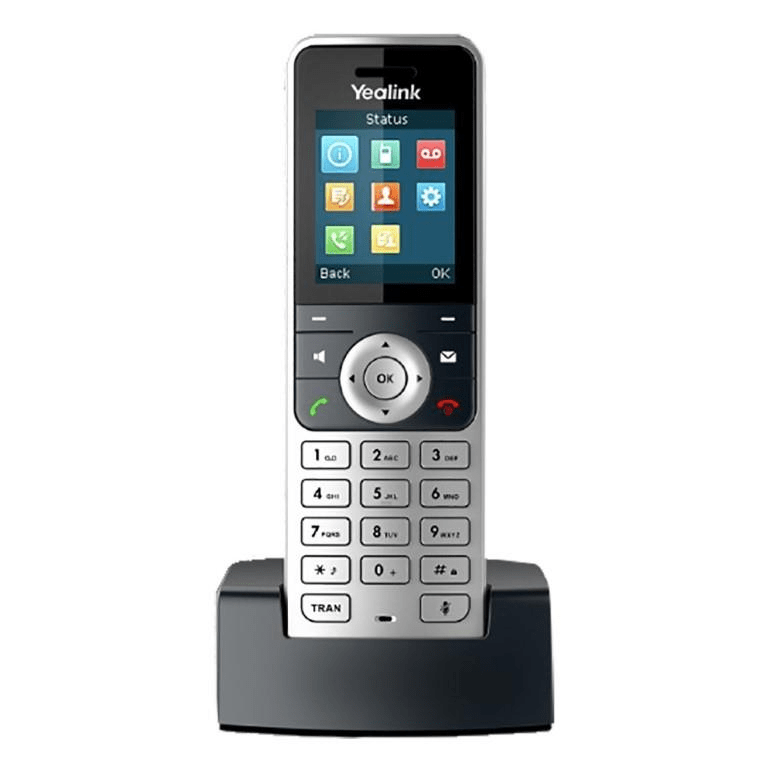 Yealink W53H IP Phone DECT Caller ID Black Silver