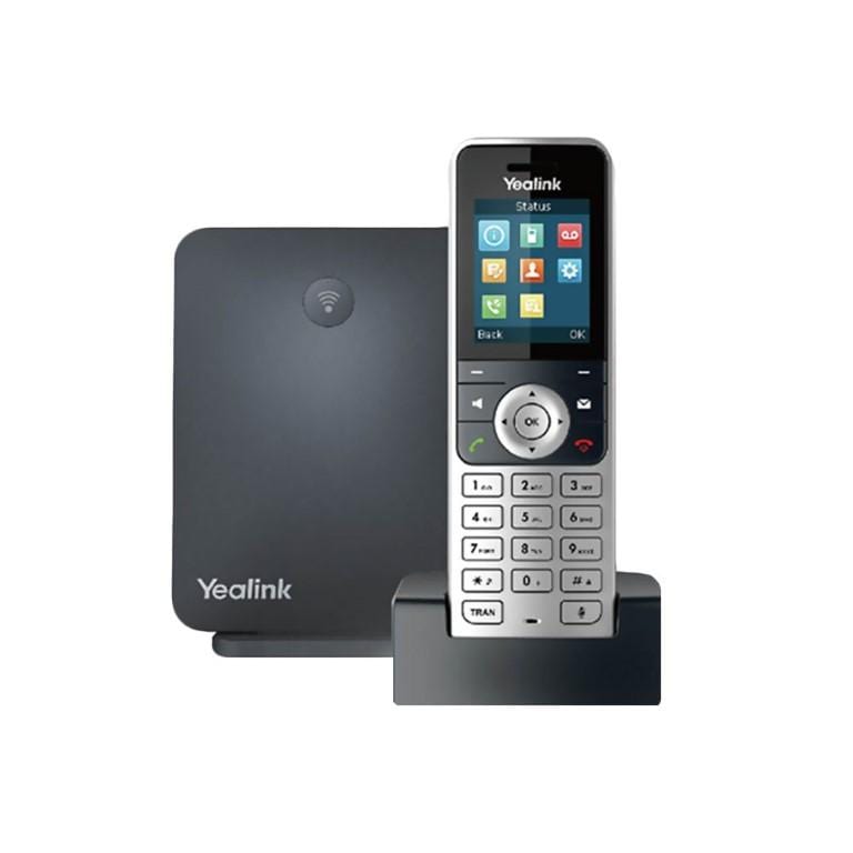 Yealink W53P IP Phone with Base Station Black Silver