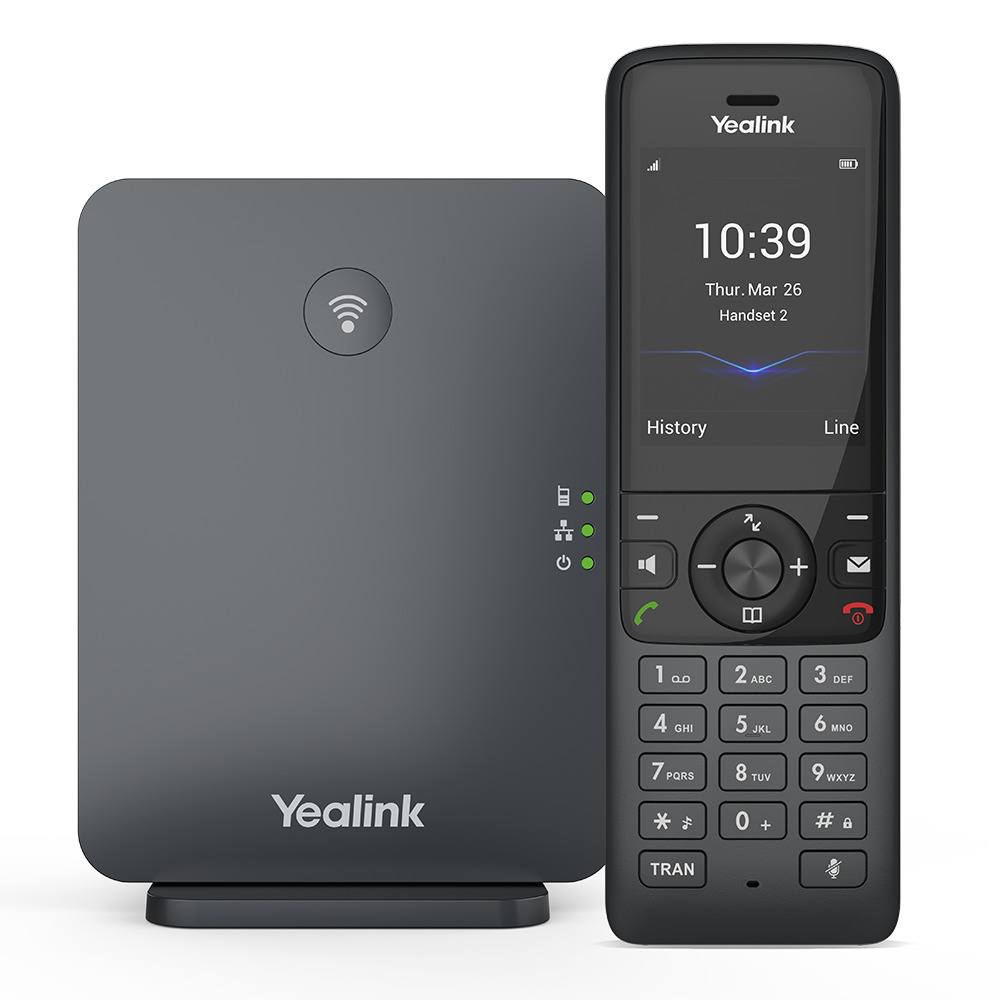 W78p Yealink W78P High-Performance IP DECT Base Station and Handset