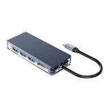 Orico 7 Port 3 x USB3.0 1 x HDMI 1 x TF 1 x SD 1 x Type-C Transparent Hub Grey WB-7P-GY-BP
