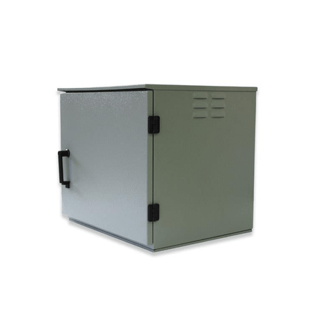 Acconet 9U 450mm Deep IP55 Wallbox Grey WB-9U450-OUT