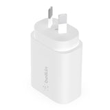 Belkin BoostCharge 25W USB-C to Cable USB-C PD 3.0 PPS Wall Charger - White WCA004VF1MWH-B5