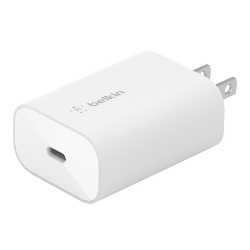 Belkin 25W USB-C PD with PPS Wall Charger - White WCA004VFWH