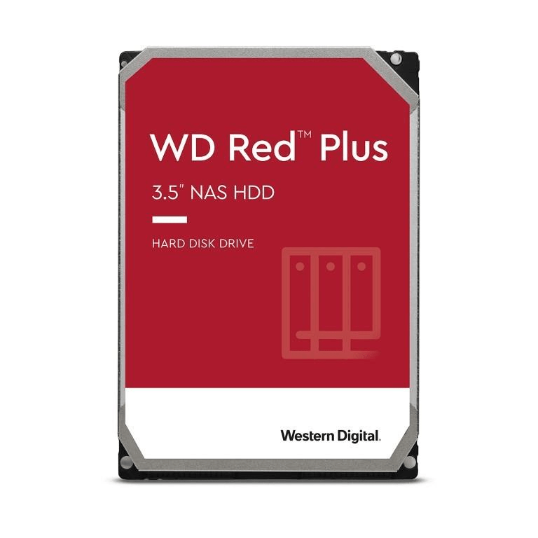 WD Red Plus 3.5-inch 10TB Serial ATA III Internal NAS Hard Drive WD101EFBX