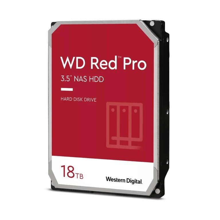 WD Red Pro 3.5-inch 18TB Serial ATA III 6Gb/s 512MB Internal NAS HDD WD181KFGX