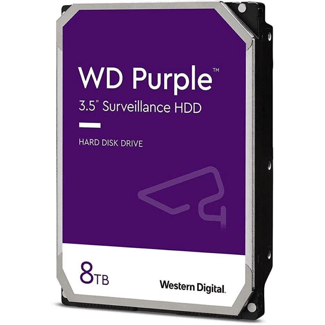 WD Purple 3.5-inch 8TB SATA Internal Hard Drive WD84PURZ – FirstShop