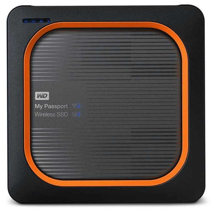 WD My Passport 1TB Wi-Fi Grey External SSD WD BAMJ0010BGY-EESN
