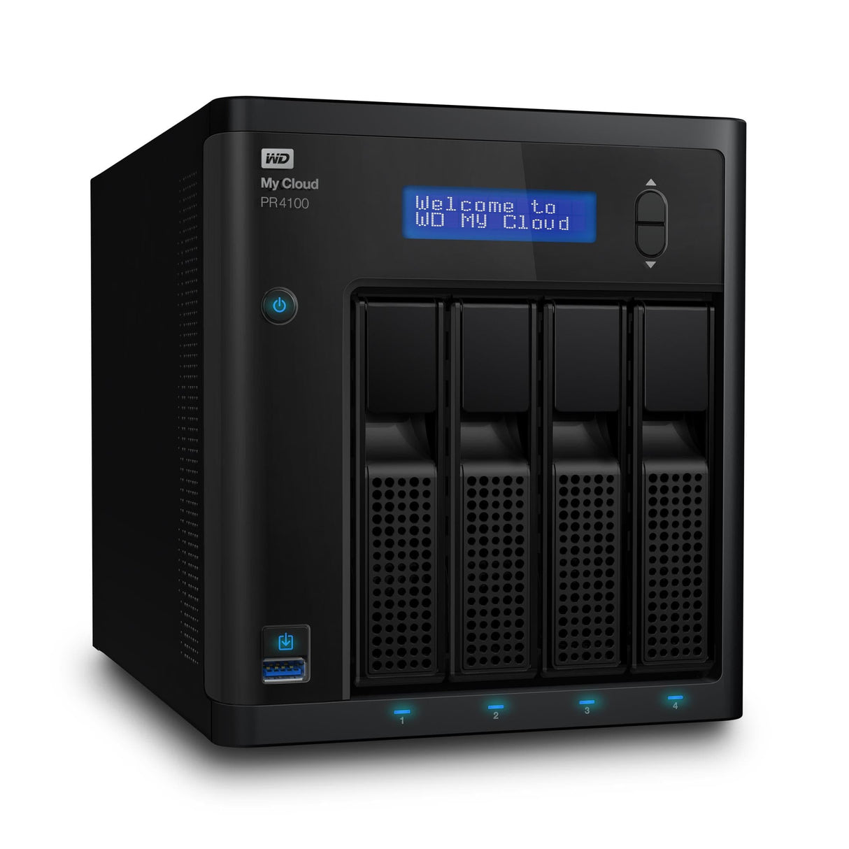 WD My Cloud PR4100 N3710 Ethernet LAN Desktop Black NAS WD BNFA0000NBK