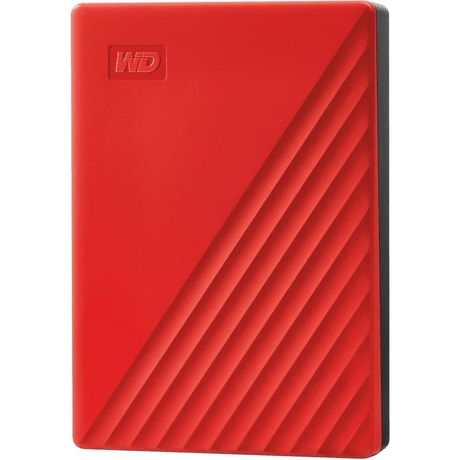 WD My Passport 4TB Red External Hard Drive WD BPKJ0040BRD