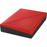 WD My Passport 4TB Red External Hard Drive WD BPKJ0040BRD