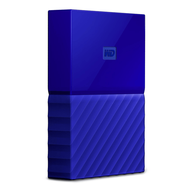 WD My Passport 4TB Blue External Hard Drive WD BYFT0040BBL-WESN