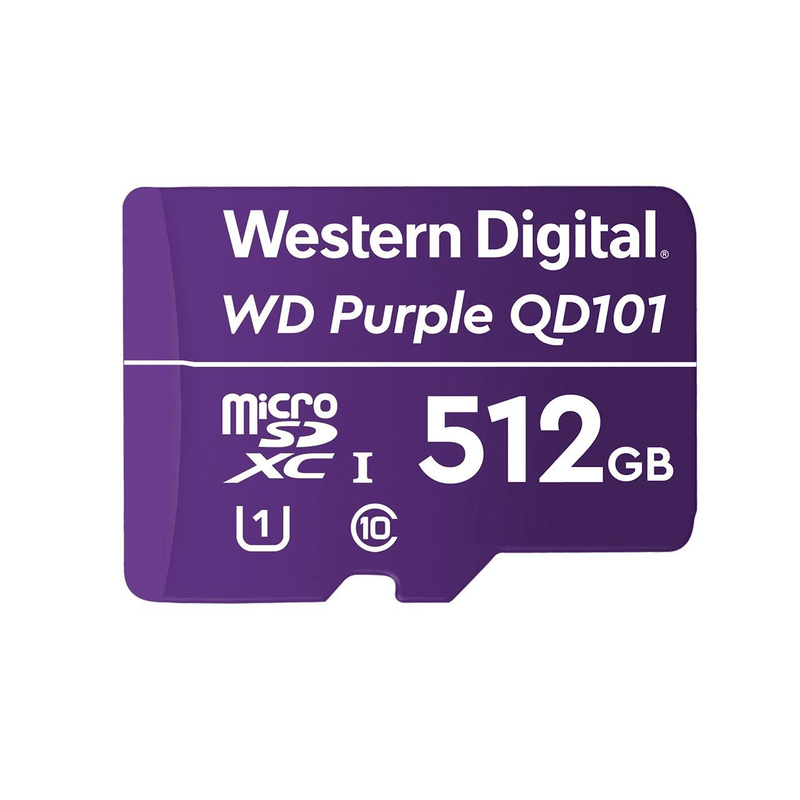 Western Digital WD Purple SC QD101 memory card 512 GB MicroSDXC Class 10