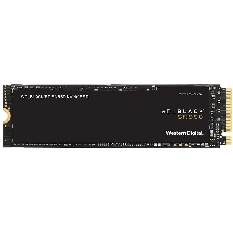 WD Black SN850 M.2 1TB PCIe 4.0 NVMe Internal SSD WD S100T1X0E