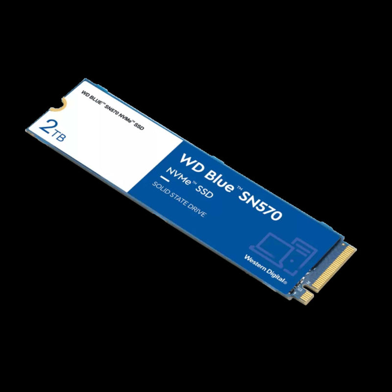 WD Blue SN570 2TB PCIE M.2 NAND NVMe Internal SSD WDS200T3B0C