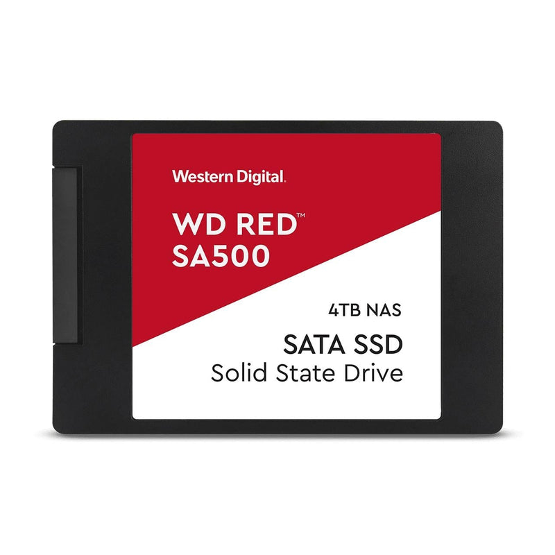WD Red SA500 2.5-inch 4TB Serial ATA III 3D NAND Internal NAS SSD WDS400T1R0A