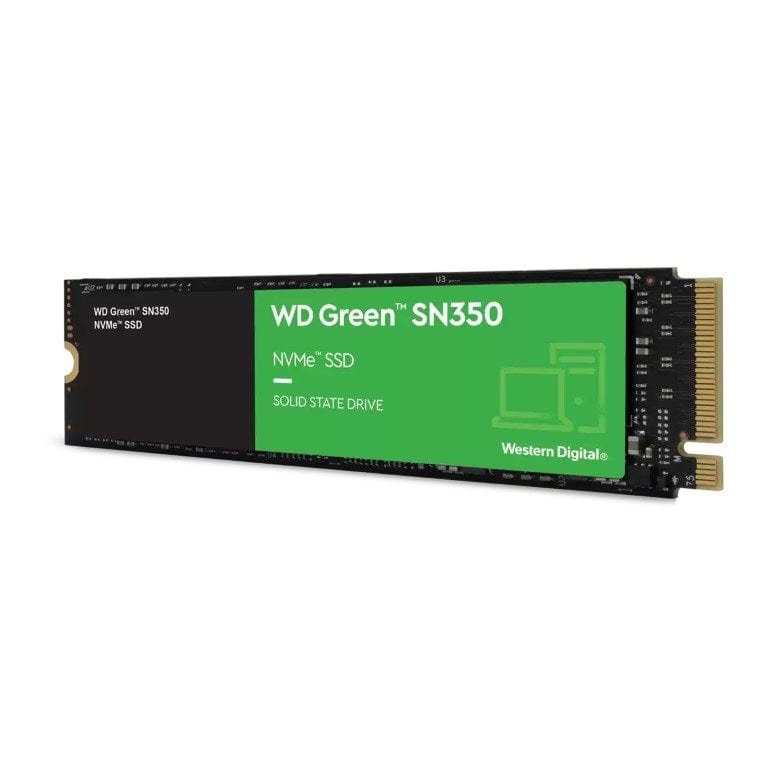 WD Green SN350 M.2 480GB 2280 NVME PCI Express 3.0 Internal SSD WDS480G2G0C