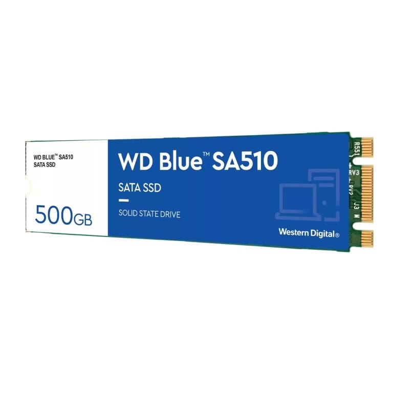 WD Blue SA510 M.2 500GB Serial ATA III Internal SSD WDS500G3B0B