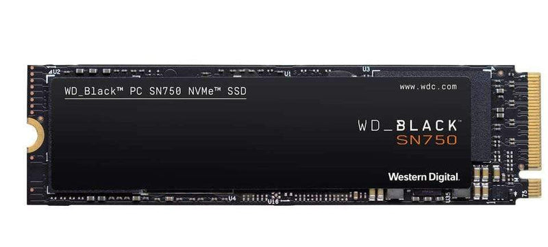 WD Black SN750 M.2 500GB PCIe 3.0 NVMe Internal SSD WDS500G3X0C
