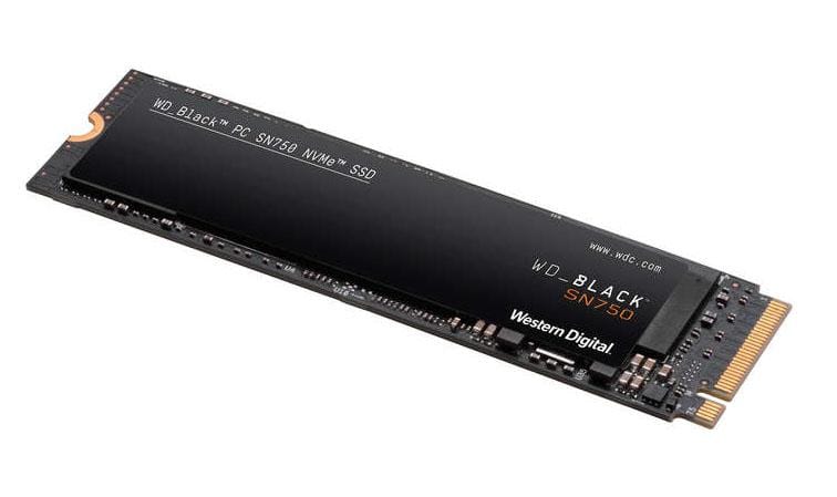 WD Black SN750 M.2 500GB PCIe 3.0 NVMe Internal SSD WDS500G3X0C