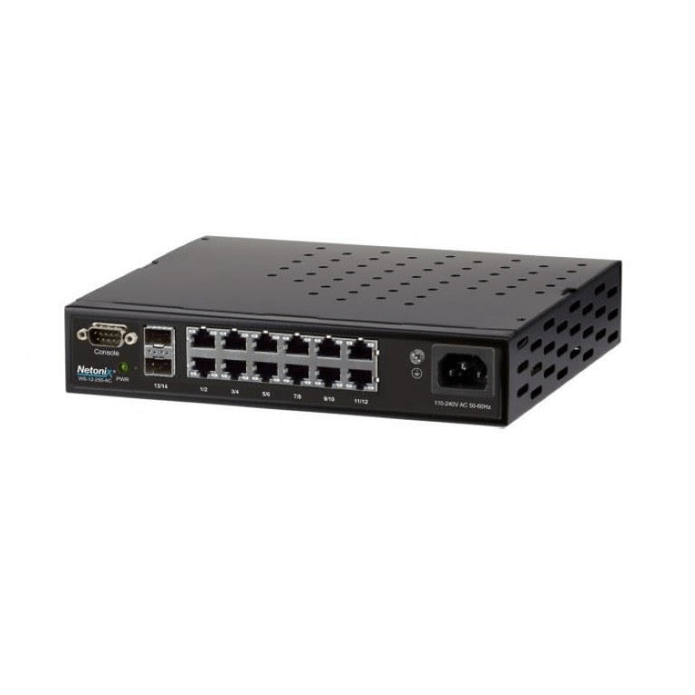 Netonix 12-port Managed Passive PoE Switch with 2x SFP Ports WS-12250-AC