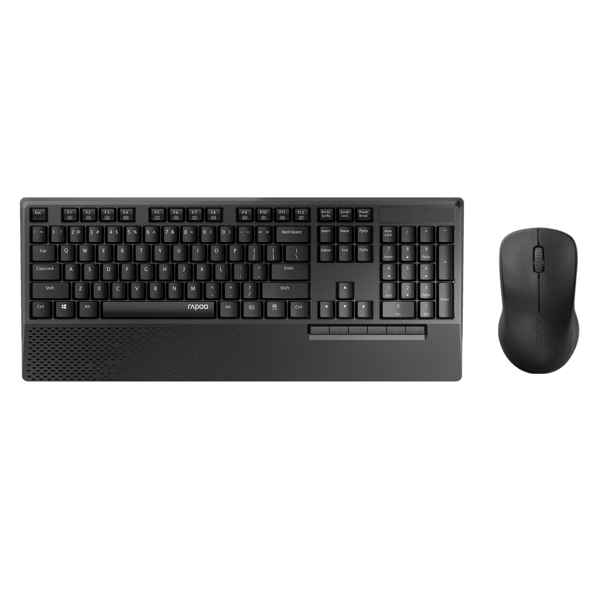 Rapoo Wireless Keyboard and Mouse Black X1960