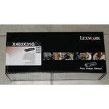 Lexmark X463X31G Black Toner Cartridge 15