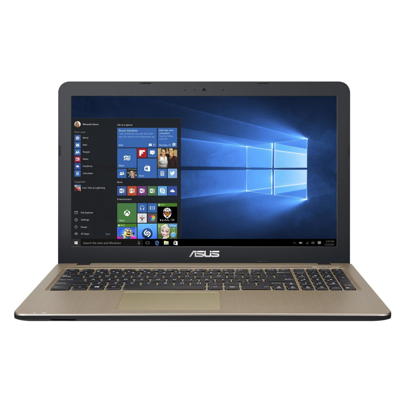ASUS X540 15.6-inch HD Laptop - Intel Celeron N4000 500GB HDD 4GB RAM Win 10 Home X540MA-GQ116T