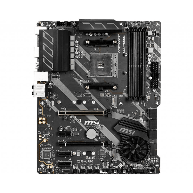 MSI X570-A PRO Motherboard AMD X570 Socket AM4 ATX