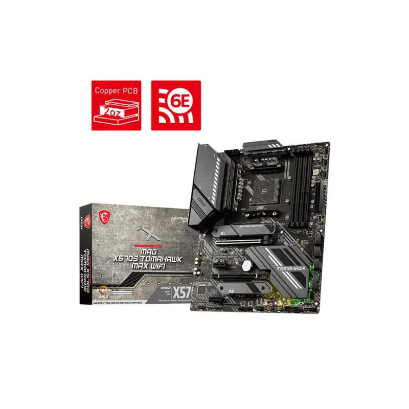 MSI X570S Tomahawk Max Wifi AMD AM4 ATX Motherboard X570S TOMAHAWK MAX WIFI