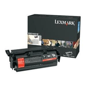 Lexmark X65x Black Toner Cartridge 25