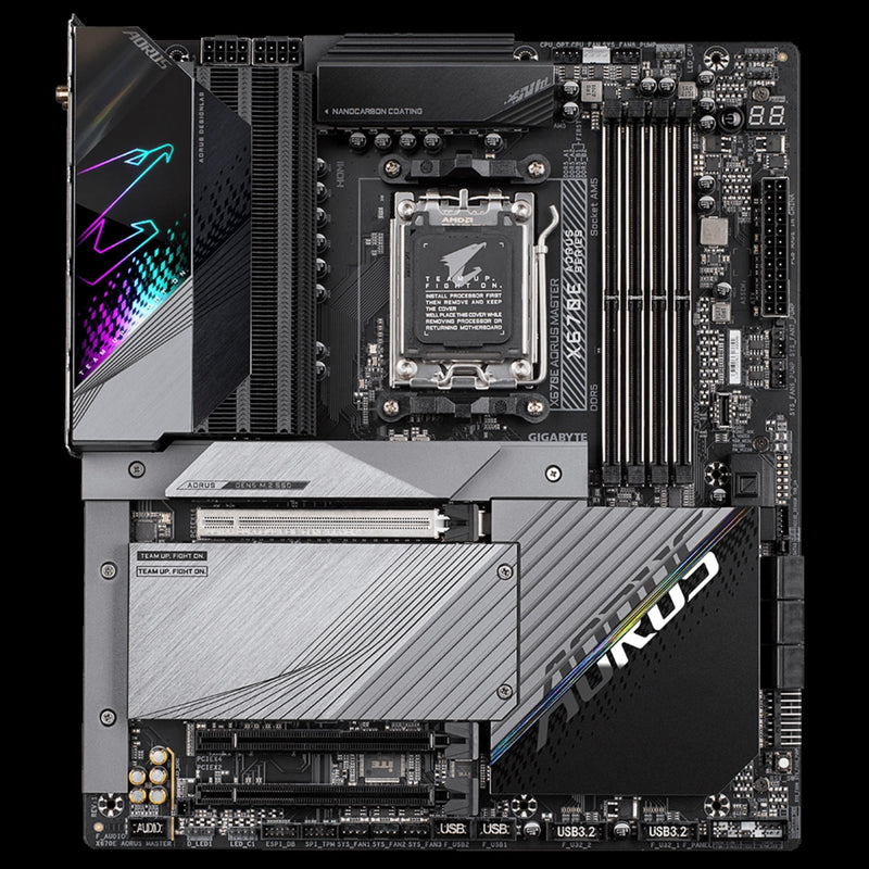 Gigabyte X670E Aorus Master AMD Socket AM5 ATX Motherboard X670E Aorus MASTER