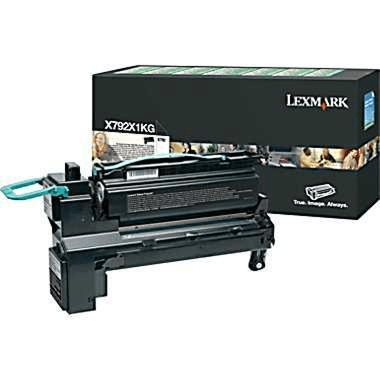Lexmark X792X1KG Black Toner Cartridge 20,000 Pages Original Single-pack