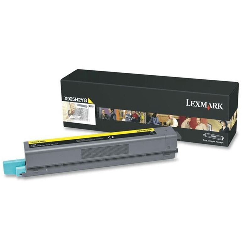 Lexmark X925H2YG Yellow Toner Cartridge 7,500 Pages Original Single-pack
