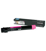 Lexmark X950X2MG Magenta Toner Cartridge 24,000 Pages Original Single-pack
