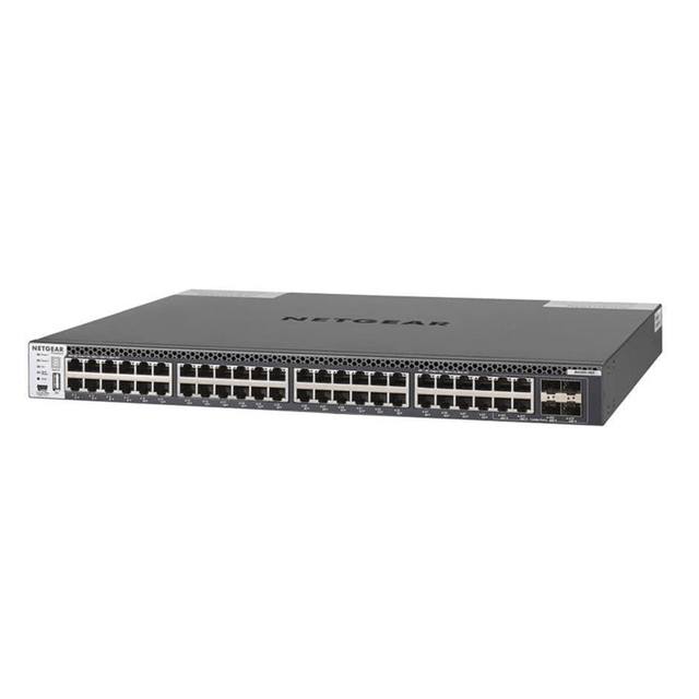Netgear M4300-48X Managed L3 10G Ethernet (100/1000/10000) Black 1U