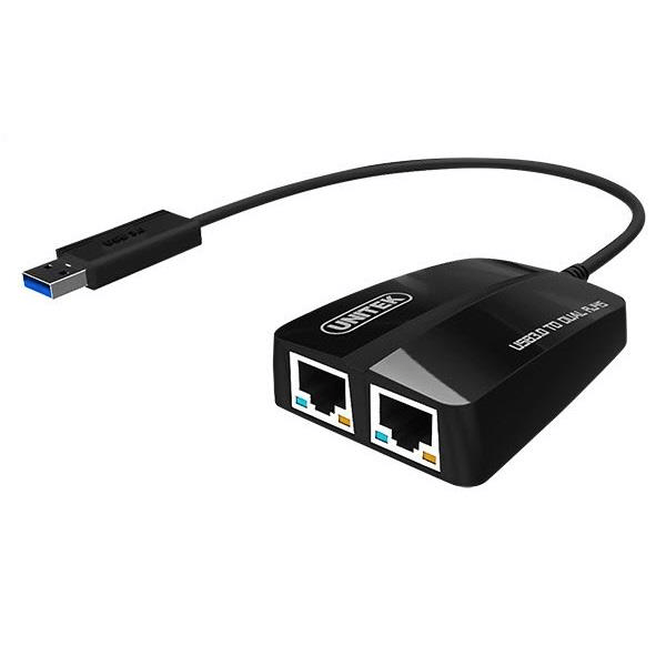 Unitek USB3.0 Dual Gigabit Converter Y-3463