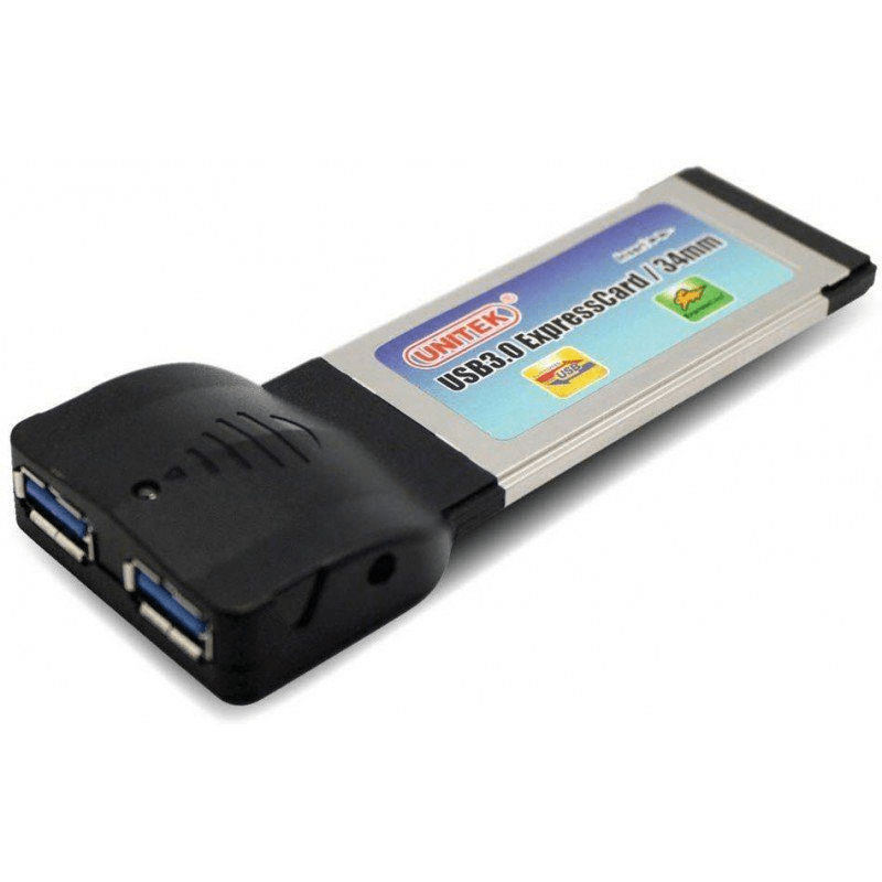 Unitek Y-9331 2-port USB 3.0 Express Card