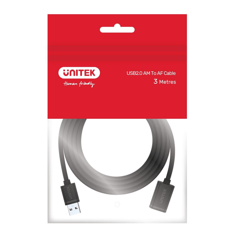 Unitek 5m Passive USB2 Extension Cable Y-C418GBK